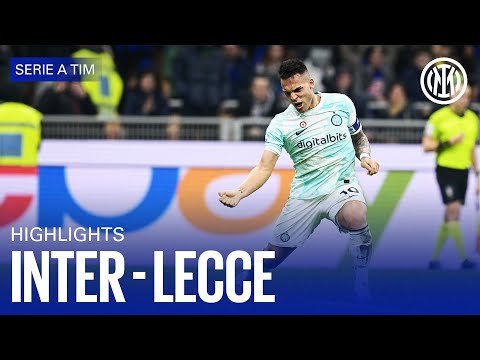 View the video INTER 2-0 LECCE | HIGHLIGHTS | SERIE A 22/23 ⚫🔵🇬🇧