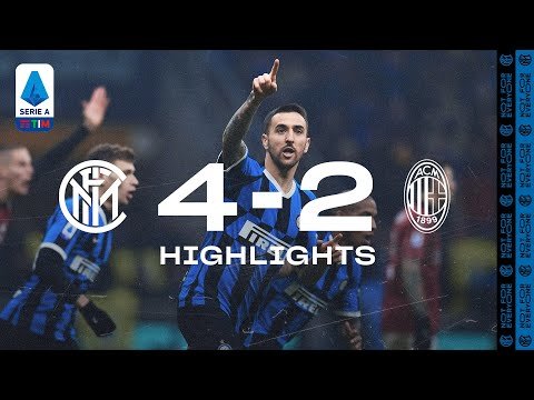 View the video INTER 4-2 AC MILAN | HIGHLIGHTS | A comeback for the ages! 😍⚫🔵