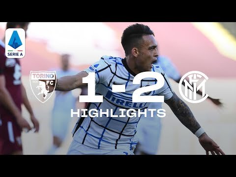 View the video TORINO 1-2 INTER | HIGHLIGHTS | SERIE A 20/21 | Lautaro Martinez with the winner! 🐂⚫🔵