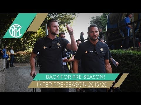 View the video PLAYERS REPORT BACK FOR PRE-SEASON! | INTER PRE-SEASON 2019/20