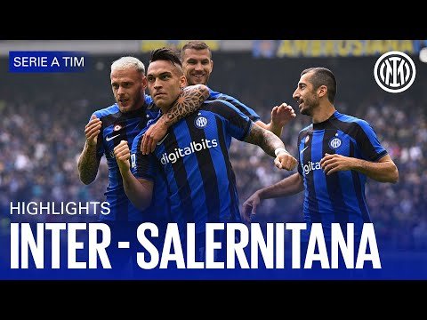 View the video INTER 2-0 SALERNITANA | HIGHLIGHTS | SERIE A 22/23 ⚫🔵🇬🇧