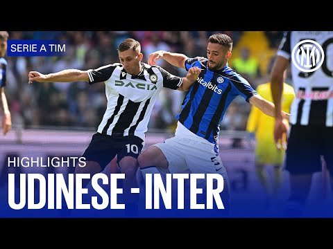 View the video UDINESE 3-1 INTER | HIGHLIGHTS | SERIE A 22/23 ⚫🔵🇬🇧