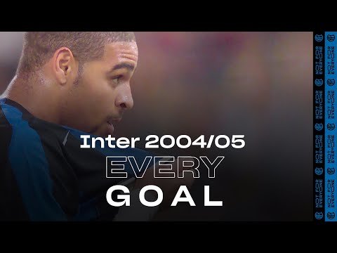 View the video EVERY GOAL! | INTER 2004/05 ⚽⚫?