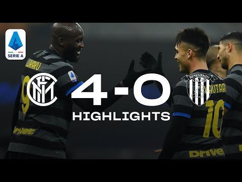 View the video INTER 4-0 BENEVENTO | HIGHLIGHTS | SERIE A 20/21 | Lu-La on fire! 🔥⚫🔵