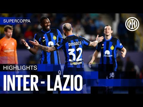 View the video FLYING INTO THE FINAL ✈️🤩 | INTER 3-0 LAZIO | HIGHLIGHTS SUPERCOPPA ITALIANA ⚫🔵🇬🇧