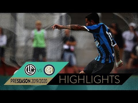 View the video LUGANO 1-2 INTER | Highlights | INTER PRE-SEASON 2019/20