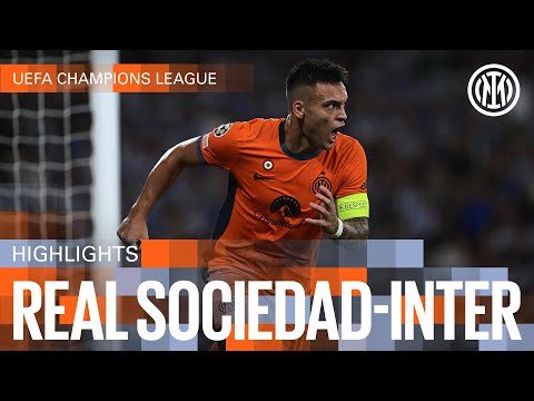 View the video REAL SOCIEDAD 1-1 INTER | HIGHLIGHTS | UEFA CHAMPIONS LEAGUE 23/24 ⚽⚫🔵