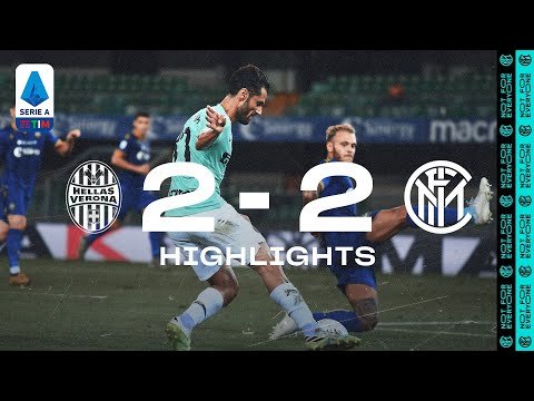 View the video HELLAS VERONA 2-2 INTER | HIGHLIGHTS | Two dropped points at the Bentegodi… 😔 ⚫🔵