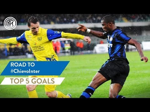 View the video CHIEVO vs INTER | TOP 5 GOALS | Eto'o, Balotelli, Adriano... and more! | Road To