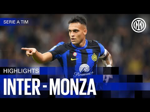 View the video INTER 2-0 MONZA | HIGHLIGHTS | SERIE A 23/24 ⚫🔵🇬🇧