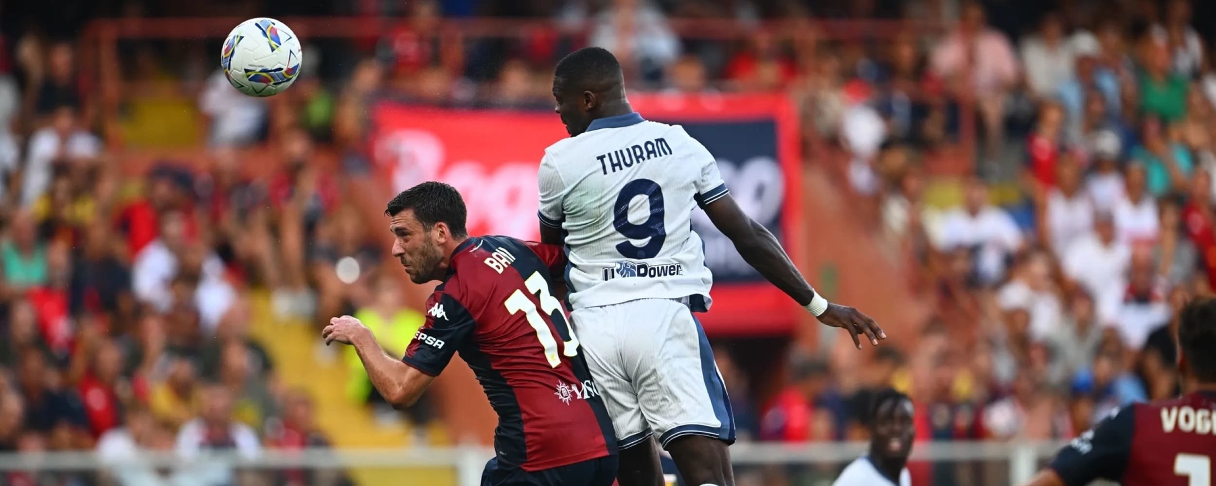 Le doublé de Thuram ne suffit pas, Genoa - Inter : 2 - 2