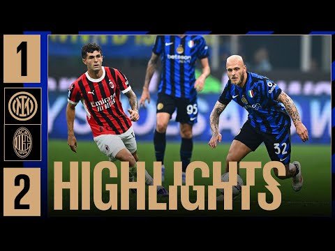 View the video DERBY HIGHLIGHTS | INTER 1-2 MILAN | SERIE A 24/25 ⚫🔵🇮🇹