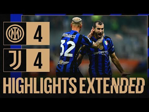 View the video LE IMMAGINI DEL DERBY D'ITALIA ⚔️ | INTER 4-4 JUVENTUS | EXTENDED HIGHLIGHTS 📺⚫🔵