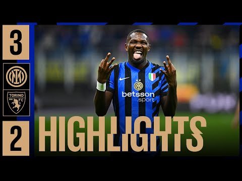 View the video THURAM, THURAM, AND THURAM AGAIN: WHAT A HAT-TRICK ⚽⚽⚽ | INTER 3-2 TORINO | SERIE A 24-25 ⚫🔵🇮🇹