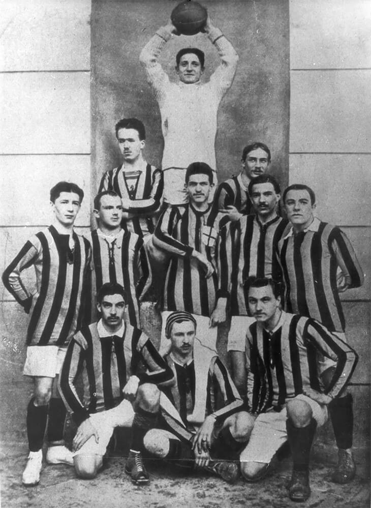 L'Inter du Scudetto 1909/1910